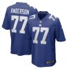New York Giants Jack Anderson Nike Royal NFL Game Jersey
