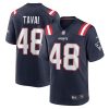 New England Patriots Jahlani Tavai Nike Navy NFL Game Jersey