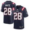 New England Patriots James White Nike Navy NFL Game Jersey