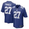 New York Giants Jason Pinnock Nike Royal NFL Game Jersey