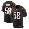 Cincinnati Bengals Joseph Ossai Nike Black NFL Game Jersey