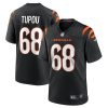 Cincinnati Bengals Josh Tupou Nike Black NFL Game Jersey