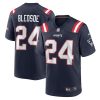 New England Patriots Joshuah Bledsoe Nike Navy NFL Game Jersey