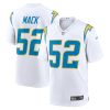 Los Angeles Chargers Khalil Mack Nike White NFL Game Jersey
