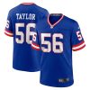 New York Giants Lawrence Taylor Nike Royal Classic Retired NFL Game Jersey