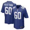 New York Giants Marcus McKethan Nike Royal NFL Game Jersey
