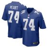 New York Giants Matt Peart Nike Royal NFL Game Jersey