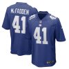 New York Giants Micah McFadden Nike Royal NFL Game Jersey