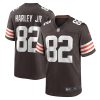 Cleveland Browns Mike Harley Jr. Nike Brown NFL Game Jersey