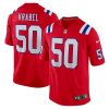 New England Patriots Mike Vrabel Nike Red Alternate NFL Game Jersey