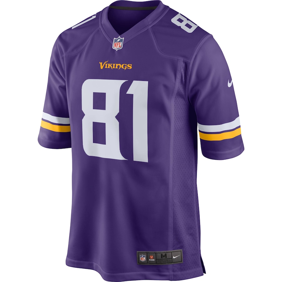 Minnesota Vikings Moritz Bohringer Nike Purple NFL Game Jersey
