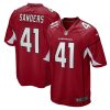 Arizona Cardinals Myjai Sanders Nike Cardinal NFL Game Jersey