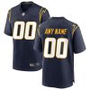 Los Angeles Chargers Nike Navy Alternate Custom NFL Game Jersey