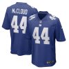 New York Giants Nick McCloud Nike Royal NFL Game Jersey