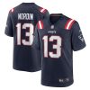 New England Patriots Quinn Nordin Nike Navy NFL Game Jersey