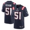 New England Patriots Ronnie Perkins Nike Navy NFL Game Jersey