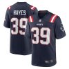 New England Patriots Tae Hayes Nike Navy NFL Game Jersey
