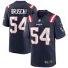 New England Patriots Tedy Bruschi Nike Navy NFL Game Jersey