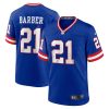 New York Giants Tiki Barber Nike Royal Classic Retired NFL Game Jersey