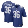 New York Giants Tony Jefferson Nike Royal NFL Game Jersey