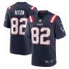 New England Patriots Tre Nixon Nike Navy NFL Game Jersey