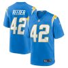 Los Angeles Chargers Troy Reeder Nike Powder Blue NFL Game Jersey