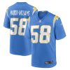 Los Angeles Chargers Tyreek Maddox-Williams Nike Powder Blue NFL Game Jersey