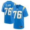 Los Angeles Chargers Will Clapp Nike Powder Blue NFL Game Jersey