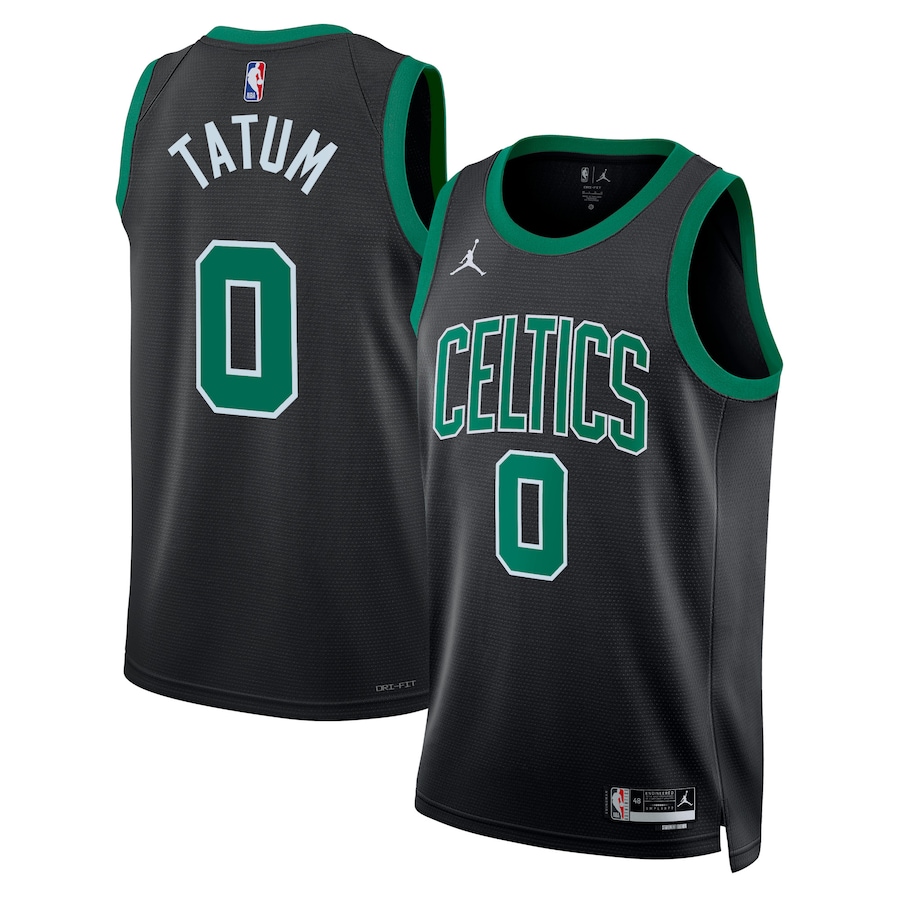 Boston Celtics Jayson Tatum Statement Edition Black NBA Jersey
