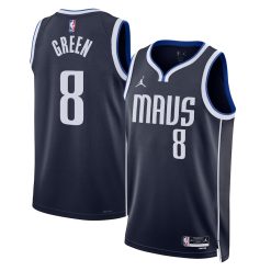 Dallas Mavericks Josh Green Statement Edition Navy NBA Jersey