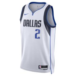 Alternative view of Dallas Mavericks Kyrie Irvin Nike Association Edition White NBA Jersey
