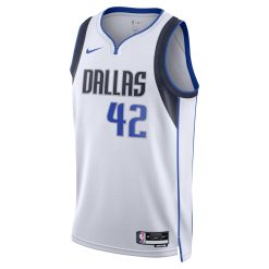 Alternative view of Dallas Mavericks Maximillian Kleber Nike Association Edition White NBA Jersey