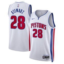 Detroit Pistons Isaiah Stewart Nike Association Edition White NBA Jersey