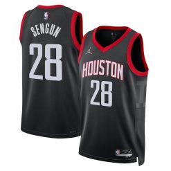 Houston Rockets Alperen Sengun Statement Edition Black NBA Jersey