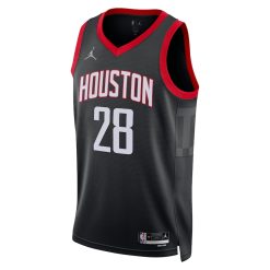 Alternative view of Houston Rockets Alperen Sengun Statement Edition Black NBA Jersey