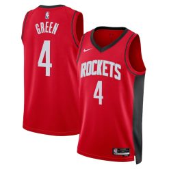 Houston Rockets Jalen Green Nike Icon Edition Red NBA Jersey