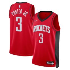 Houston Rockets Kevin Porter Jr. Nike Icon Edition Red NBA Jersey
