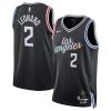 Los Angeles Clippers Kawhi Leonard Nike City Edition Black NBA Jersey
