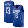 Los Angeles Clippers Paul George Nike Icon Edition Blue NBA Jersey