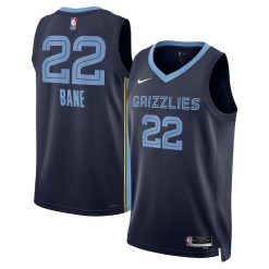 Memphis Grizzlies Desmond Bane Nike Icon Edition Navy NBA Jersey