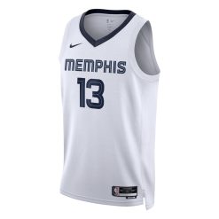 Alternative view of Memphis Grizzlies Jaren Jackson Jr. Nike Association Edition White NBA Jersey