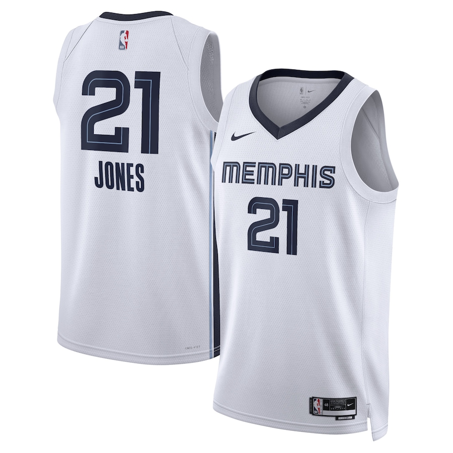 Memphis Grizzlies Tyus Jones Nike Association Edition White NBA Jersey