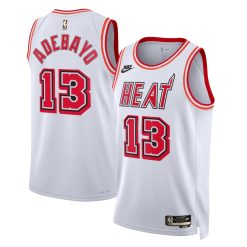 Miami Heat Bam Adebayo Nike Classic Edition White NBA Jersey