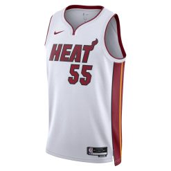 Alternative view of Miami Heat Duncan Robinson Nike Association Edition White NBA Jersey