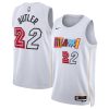 Miami Heat Jimmy Butler Nike City Edition White NBA Jersey