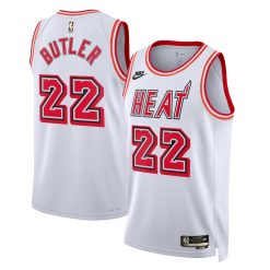 Miami Heat Jimmy Butler Nike Classic Edition White NBA Jersey