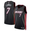 Miami Heat Kyle Lowry Nike Icon Edition Black NBA Jersey