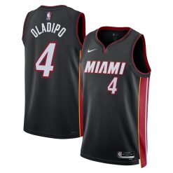 Miami Heat Victor Oladipo Nike Icon Edition Black NBA Jersey