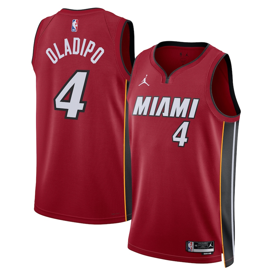 Miami Heat Victor Oladipo Statement Edition Red NBA Jersey