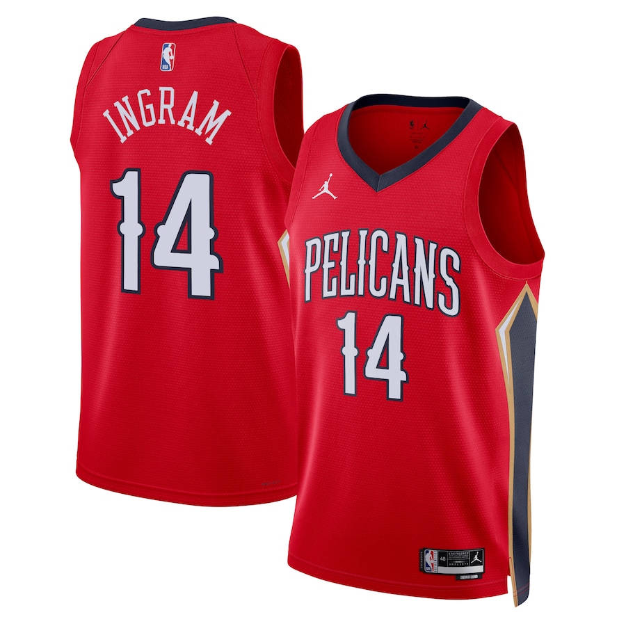 New Orleans Pelicans Brandon Ingram Statement Edition Red NBA Jersey